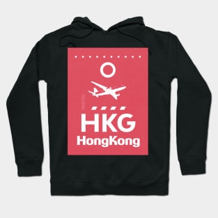 HKG airport red design Hoodie